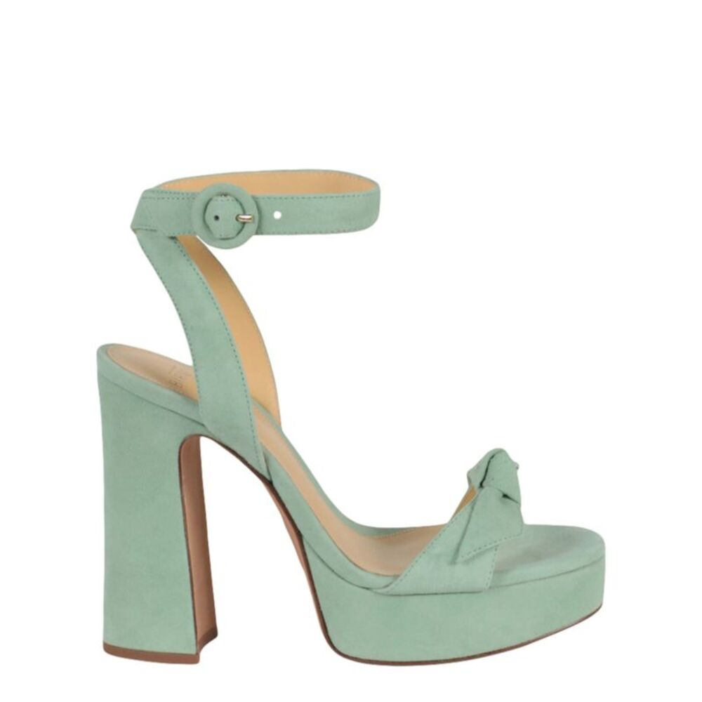 Alexandre Birman Clarita Curve 120 High Heel Sandals Green Womens - Picture 1 of 6
